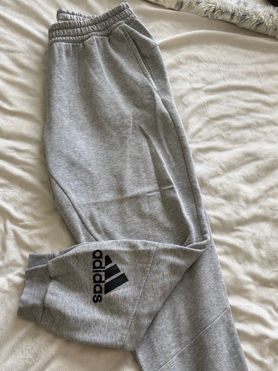 adidas Other - adidas Gray Logo Sweat Joggers